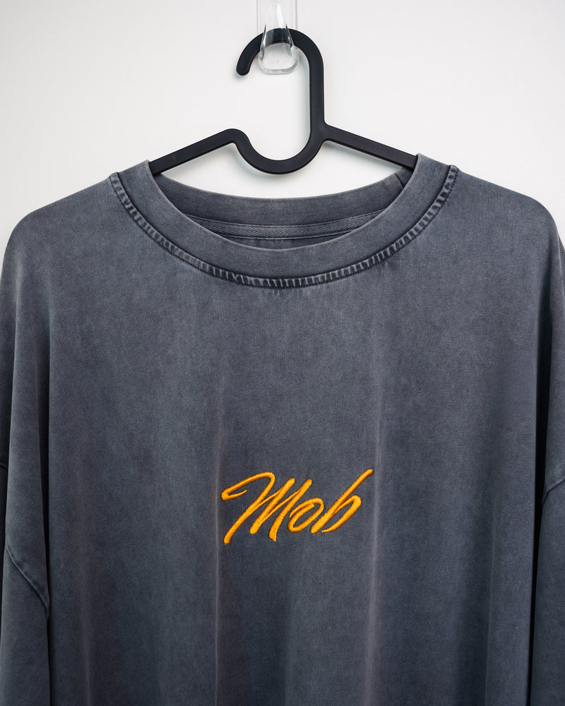 T-shirt gris foncé MOB