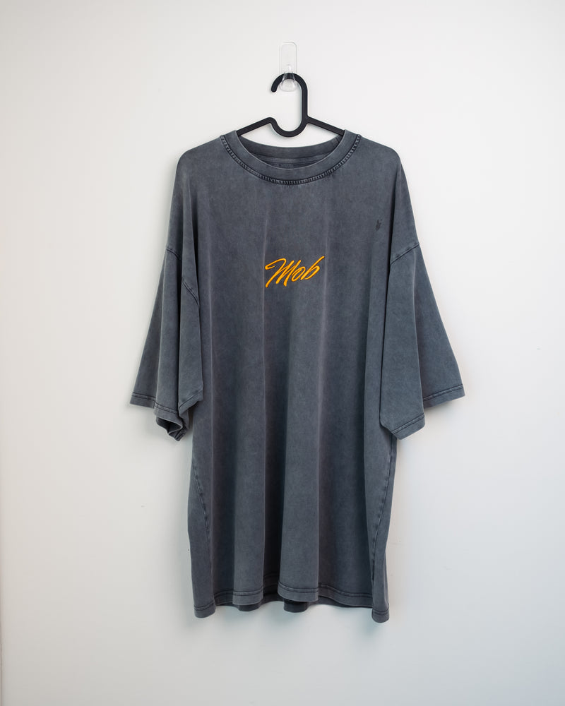 T-shirt gris foncé MOB