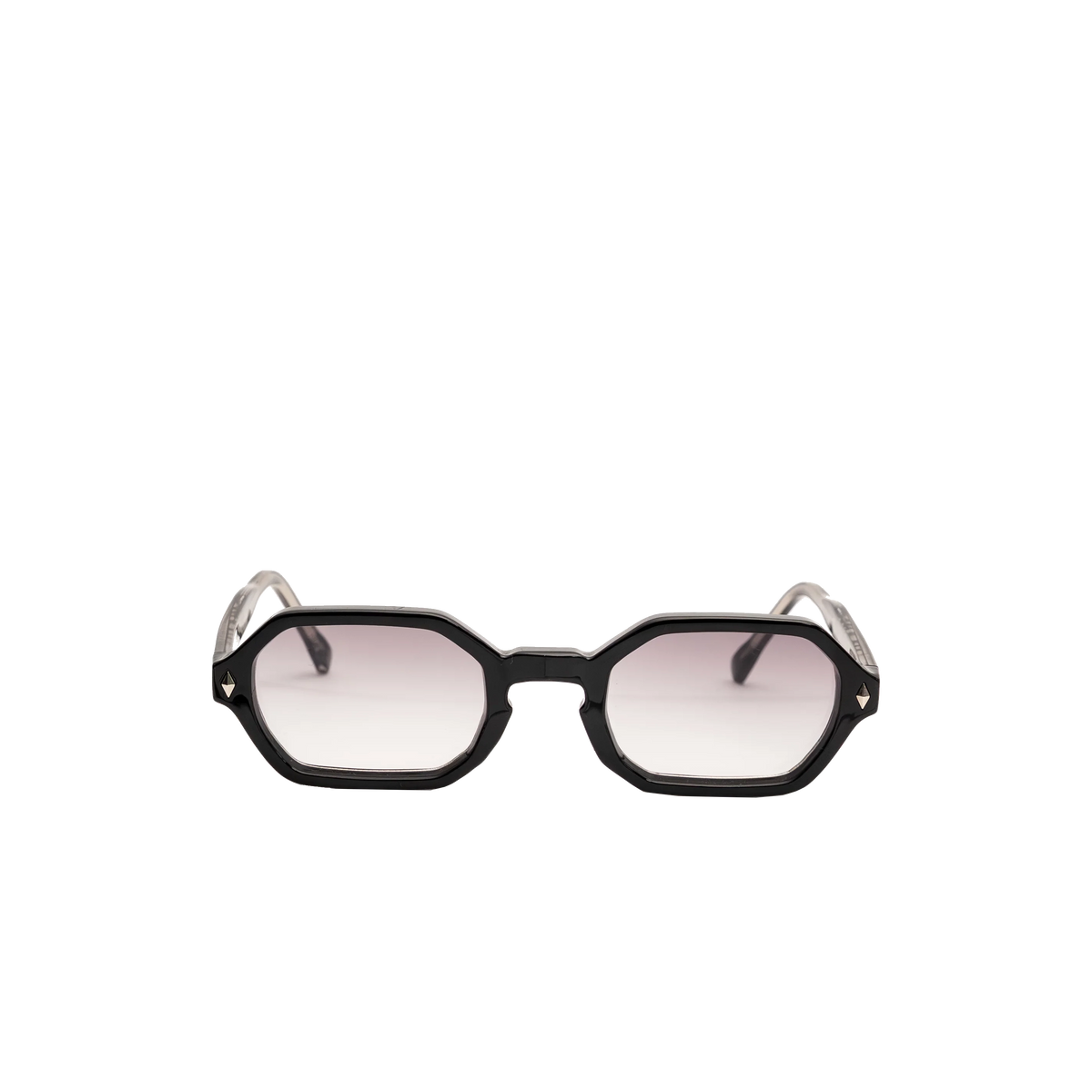 Lunette reflet rose monture noire