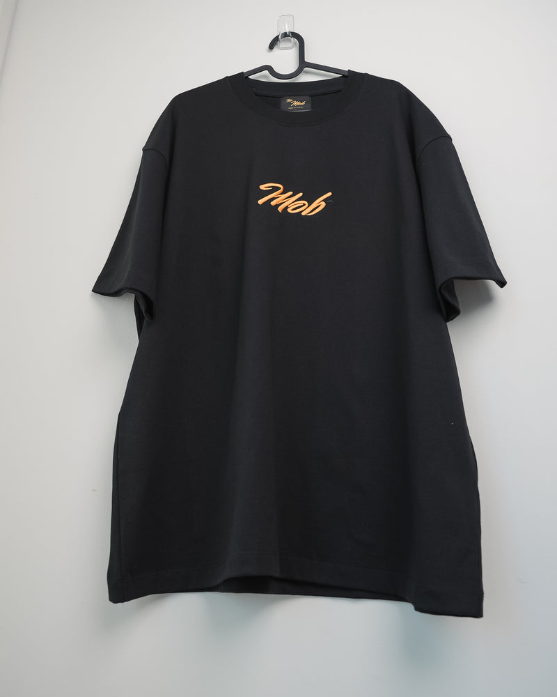 T-shirt noir et dorée MOB